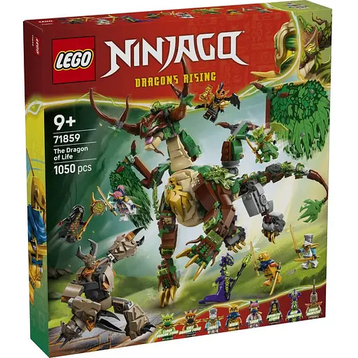 Конструктор LEGO Ninjago Дракон життя 1050 деталей (7185)