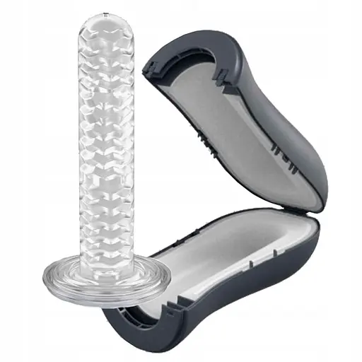 Мастурбатор Dorcel Sexpresso прозорий - фото 2