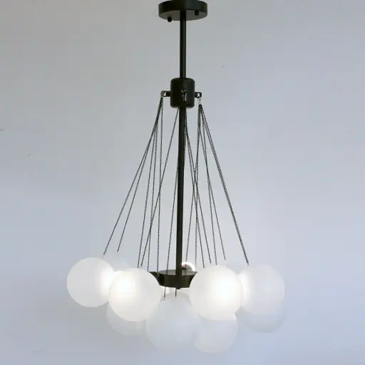 Підвісна люстра Friendlylight Bulb Black FL5131 - фото 2