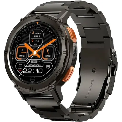 Смарт-часы Kospet Tank T2 AMOLED Black Metal (KTT0002BLM) - фото 2