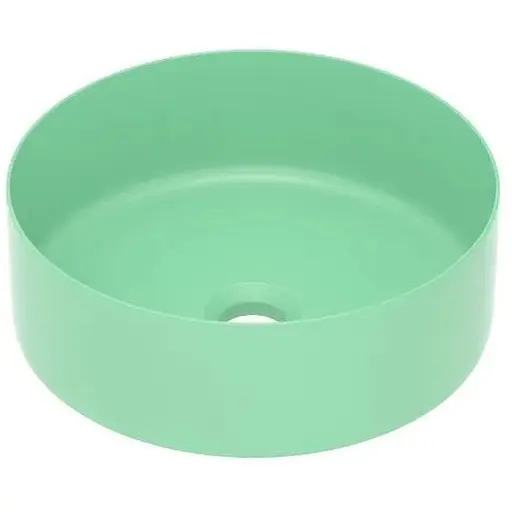 Умивальник накладний Imprese 35,8x35,8x13,7 см matt green i11102MGN, Зелений матовий - фото 1