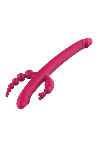 Вібратор Dreamtoys Essentials Anywhere Pleasure Vibe 40 см рожевий - фото 4