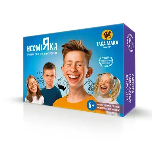 Настільна гра "Несміяка 6+" 10001-UA TAKA MAKA, в коробці (4820211960018) - фото 1