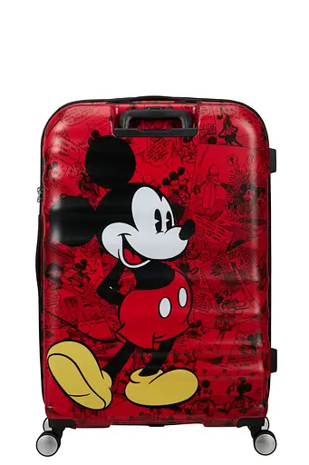 Чемодан 77 См American Tourister WAVEBREAKER DISNEY MICKEY COMICS RED 77x52х29 31C*20021 - фото 6