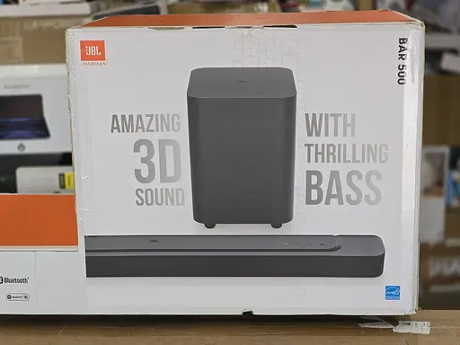 Комплект бездротової акустики JBL Bar 500 Black Wi-Fi 590 W (JBLBAR500PROBL) - фото 8