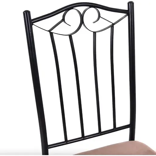 Комплект мебели Costway Sofi стол и 4 мягких стула бежевый - фото 9