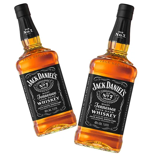 Виски Jack Daniel's Tennessee Old No.7, 40% (2 шт. х 1 л) - фото 1