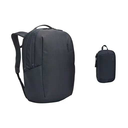 Комплект: Рюкзак Thule Subterra 2 Backpack 27L Dark Slate (TH 3205028) + Органайзер Thule Subterra 2 PowerShuttle Small Dark Slate (TH 3205038)