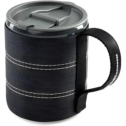 Кружка GSI Outdoors с неопреновой защитой Infinity Backpacker Mug Черный (1099-75285)