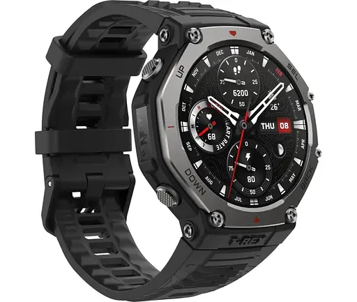 Розумний годинник Amazfit T-Rex 3 Onyx Black (чорний) A2322 - фото 1