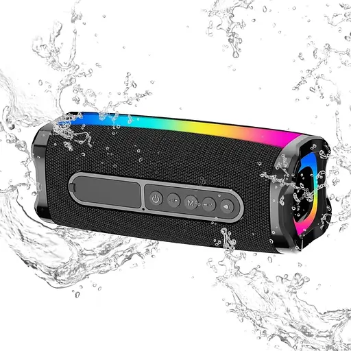 Портативні Bluetooth-динаміки BESNOOW, бездротова акустична система потужністю 20 Вт з гучним стереозвуком HD, час відтворення 18