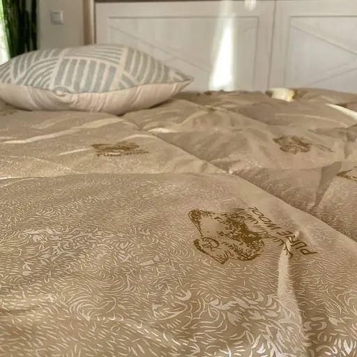 Зимнее Одеяло Баранчик Полуторное 145 х 210 Бежевое - фото 4