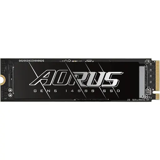 SSD накопитель Gigabyte AORUS Gen5 14000 2TB (AG514K2TB) [142684]