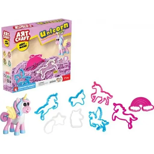 Кінетичний пісок Dede Art Craft Єдиноріг 500 г (3611)