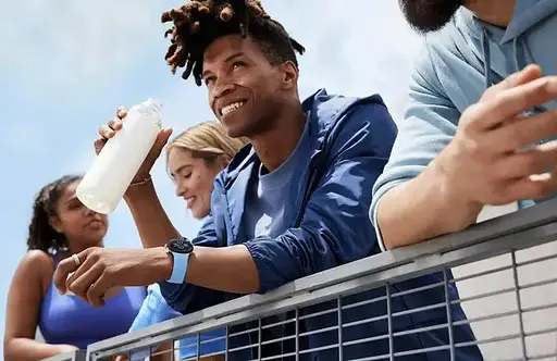 Умные часы Google Pixel Watch 2 Wi-Fi Polished Silver / Bay Band - фото 7