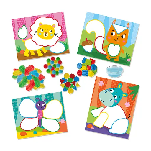 Набір для творчості SES Creative Montessori Сортуй кольори та матеріали (14062S) - фото 2