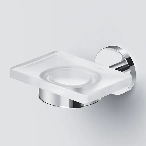 Мильниця Am.Pm X-Joy скляна настінна хром A85A34200, Хром - фото 3