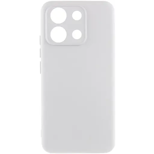 Чохол Getman TPU Liquid Silk Full Camera для Xiaomi Redmi Note 13 Pro 4G/Poco M6 Pro 4G/Note 14S Білий/White