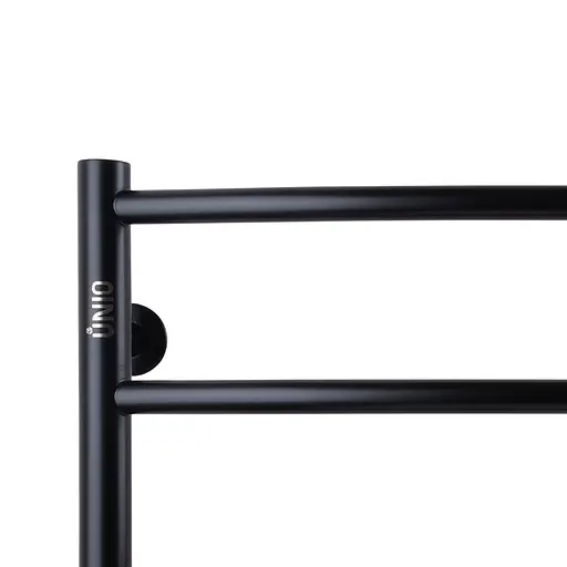 Полотенцесушитель UNIO LD W 500-500-5 BLK Лестница Дуга черная (21613) - фото 4