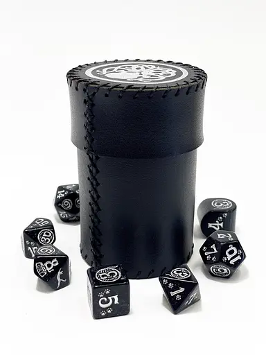 Настольная игра Планета Ігор Чаша для кубиков Ктулху (черная) (Dice cup Cthulhu black) (pi-dc001) - фото 3