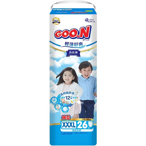 Трусики-подгузники Goo.N Slim & Comfortable Размер 7(XXXL) (18-30 кг) 26 шт. - фото 1