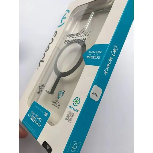 Протиударний прозорий чохол Speck Presidio Clear Case MagSafe для iPhone 14 Pro (6.1") 150148-3080 - фото 3