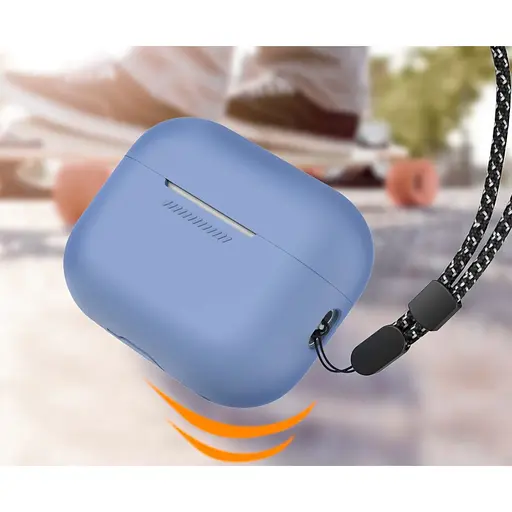 Чехол AhaStyle Colorful Silicone Case для AirPods Pro 2 Purple Blue (CP-187-2-C-PB) [133842] - фото 6