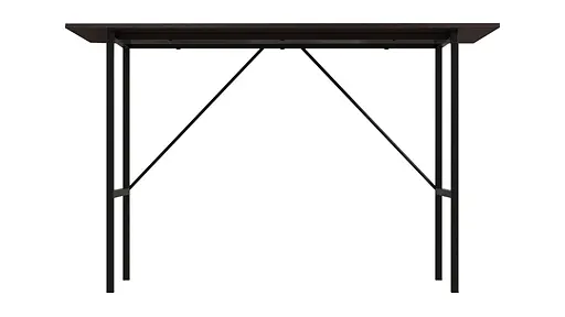 Стол письменный Line Тайм Ferrum-decor 750x1000x500 Черный металл ДСП Венге Магия 16 мм (FRD-106159) - фото 6