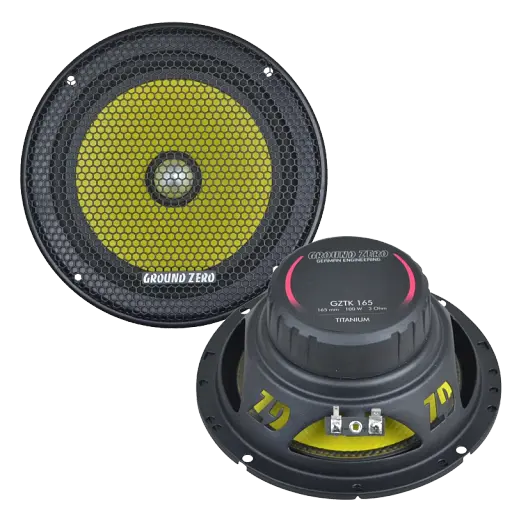 Компонентная акустическая система Ground Zero GZTC 165.3X-II - фото 2