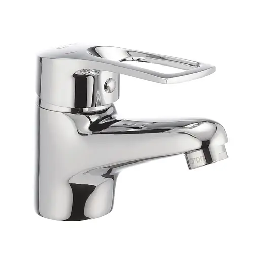 Смеситель для умывальника Cron Germes 001 CR0139 Хром - фото 1