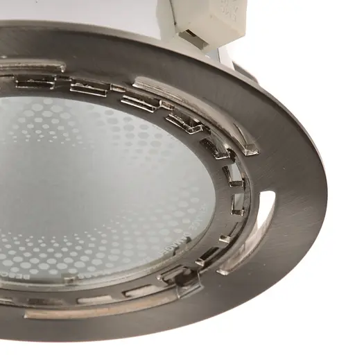 Светильник Downlight потолочный Brille 166035 DL-10 SN J118 мм Rx7 врезной - фото 2