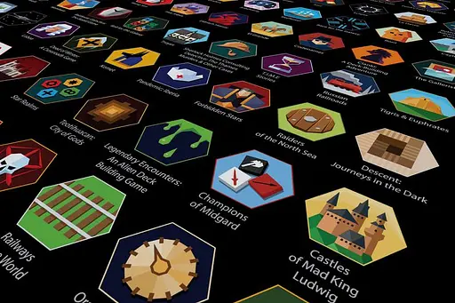 Скретч постер Top Scratch Топ 100 Настольных Игр (Scratch Poster Top 100 Board Games) (84264) - фото 4