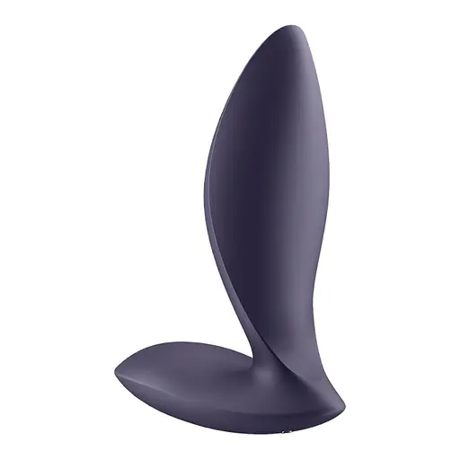 Анальна пробка з вібрацією Satisfyer Power Plug 11.3 см (фіолетовий) - фото 4