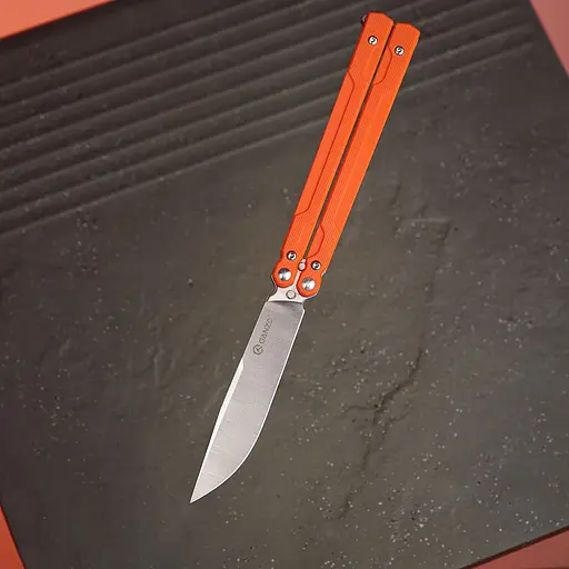 Нiж-метелик (балiсонг) Ganzo G766-OR - фото 10