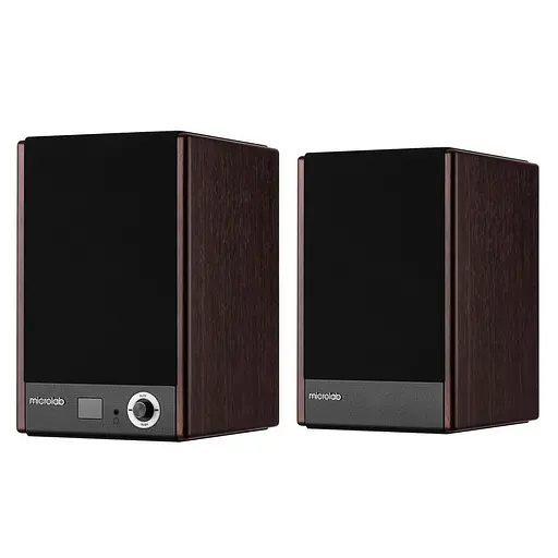 Акустическая система Microlab 2.0 SOLO 5 90W Brown (SOLO-5BR) - фото 1