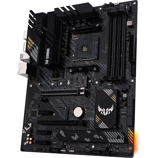 Материнская плата Asus TUF Gaming B550-PLUS sAM4 B550 4xDDR4 M.2 HDMI DP ATX - фото 2
