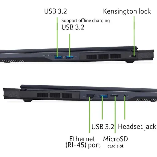 Ноутбук Acer 16 Predator Helios Neo PHN16S-71 OLED/U7-255HX/32GB/1TB/RTX 5060 8GB/Linux/Black (NH.QZEEU.006) - фото 5