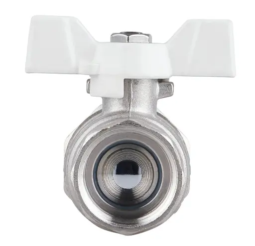 Кран кульовий Thermo Alliance "Американка" Forte 1" ВЗ прямий, антипротікання, метелик SF222W25 - фото 2