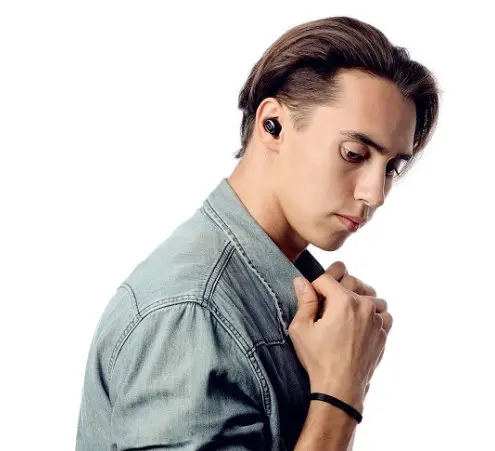 Бездротова Bluetooth-гарнітура Borofone ВС3 Grey - фото 9