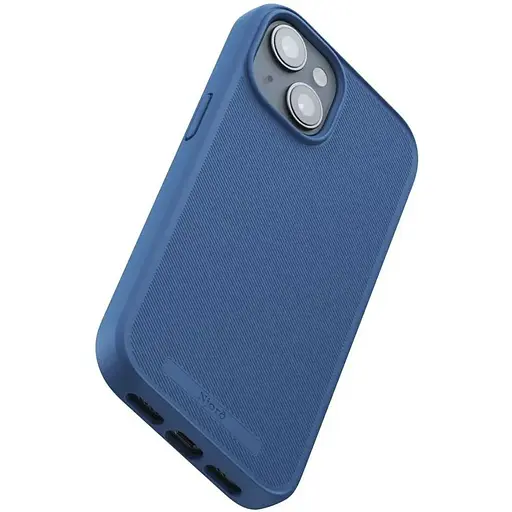 Чехол-накладка Njord 100% GRS MagSafe Case Blue для iPhone 15 Plus - фото 5