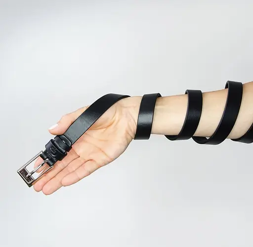 Ремінь шкіряний Grande Pelle жіночий 120х2 см acs0027512 - фото 5