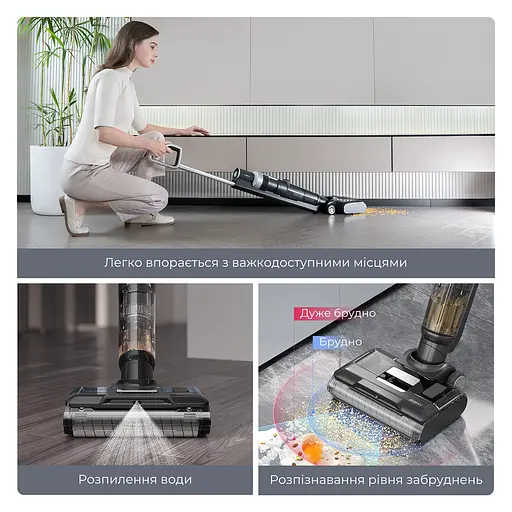 Бездротовий миючий пилосос Jimmy HW9 - фото 3