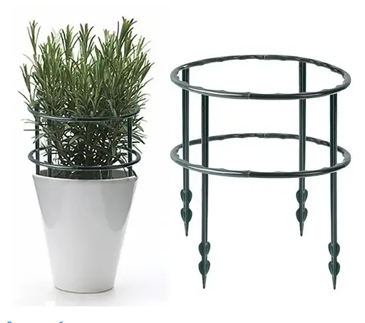 Пластикова опора для рослин висотою 27 см-  для кімнатних повзучих квітів, упаковка 4 шт - фото 3