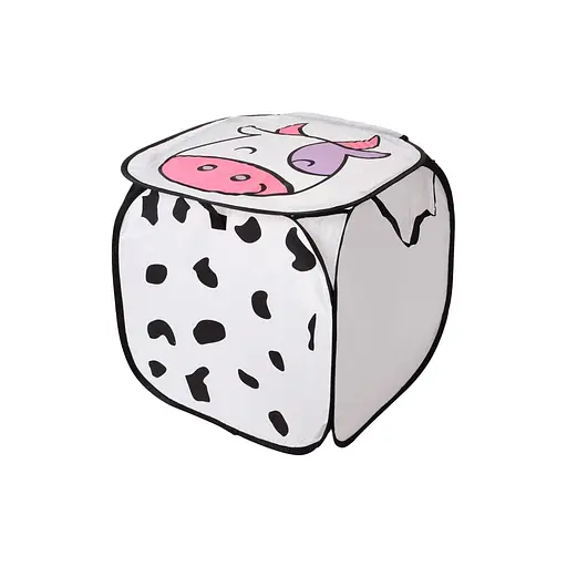 Корзина для игрушек, животные, крышка-липучка, 2 ручки (в ассортименте)