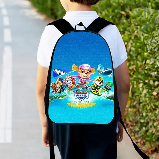 Рюкзак детский Щенячий патруль "Paw Patrol" 34х27см, городской ранец для мальчика с принтом (00362)