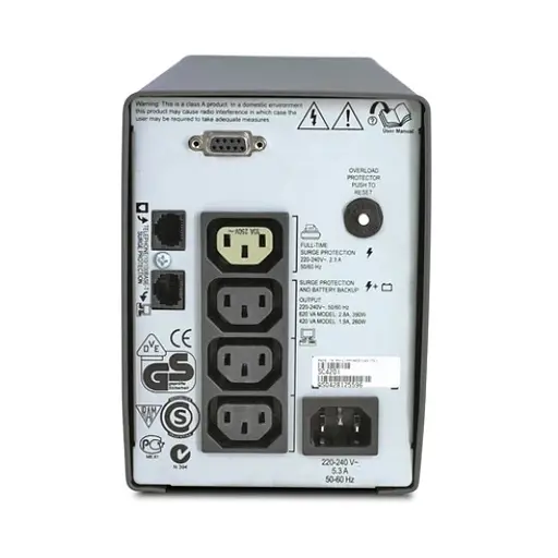Джерело безперебійного живлення APC Smart-UPS CS 420 260W / 420VA Б/В - фото 4