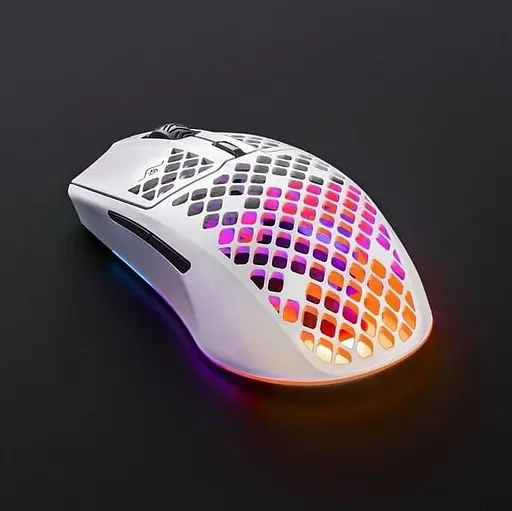 Беспроводная мышь SteelSeries Aerox 3 Wireless Snow White (62608) - фото 5