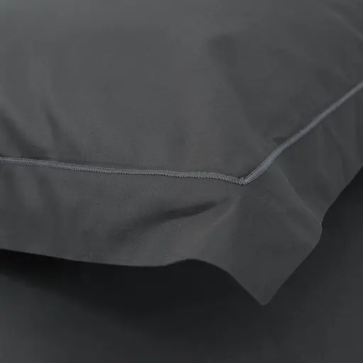Наволочки Lotus Home Dakota Modern сатин антрацит 50х70 см, 2 шт. (SVT-2000022351478) - фото 3