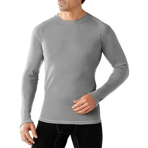 Термофутболка Smart Wool NTS Mid 250 Crew Light Gray Heather XL (1033-SW SS600.883-XL)