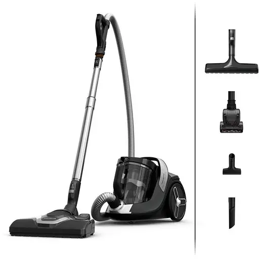 Пилосос Rowenta Green Force Cyclnic Effitech+ контейнерний чорний (RO7C66EA) - фото 5